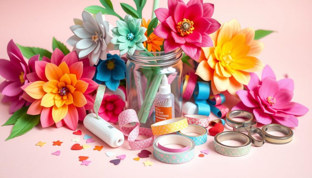 Mason Jar Valentine's Day Craft Supplies