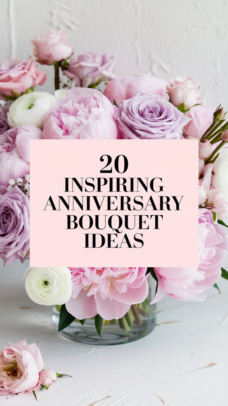 20 Inspiring Anniversary Bouquet