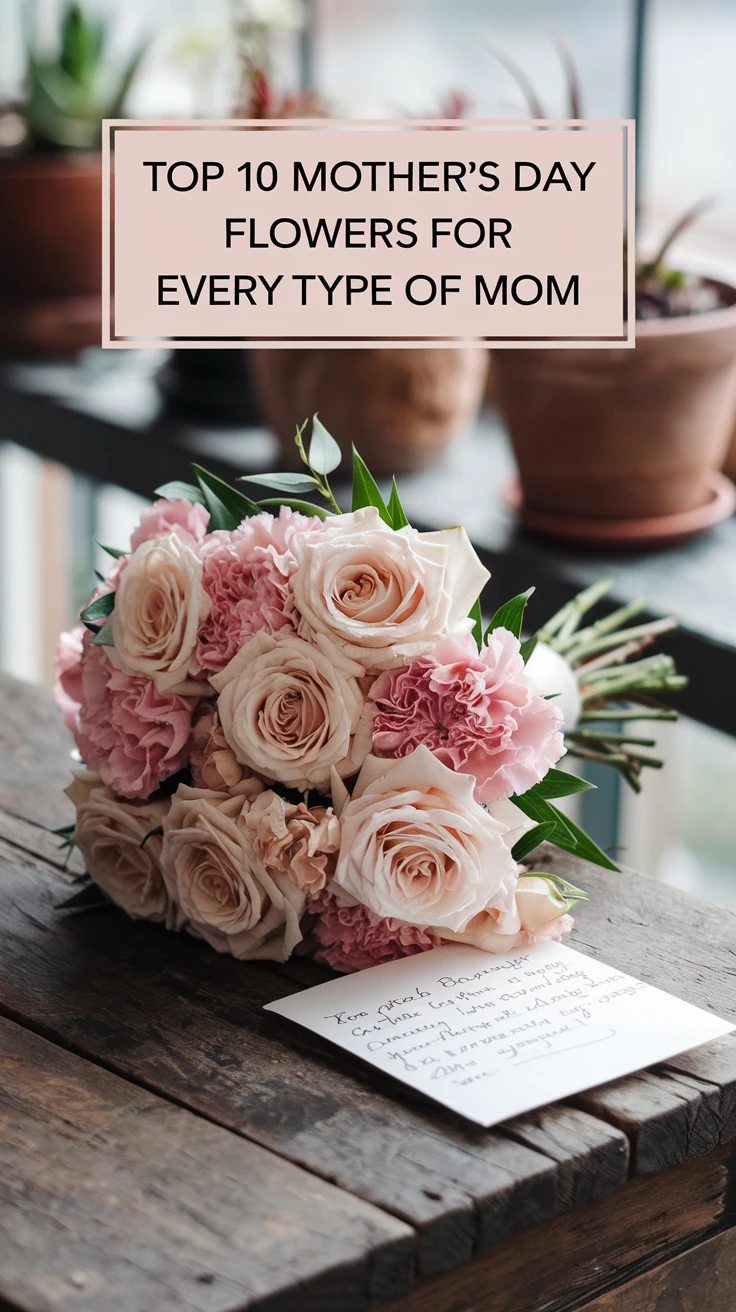 Top 10 Mother's Day Flowers for Every Type of Mom