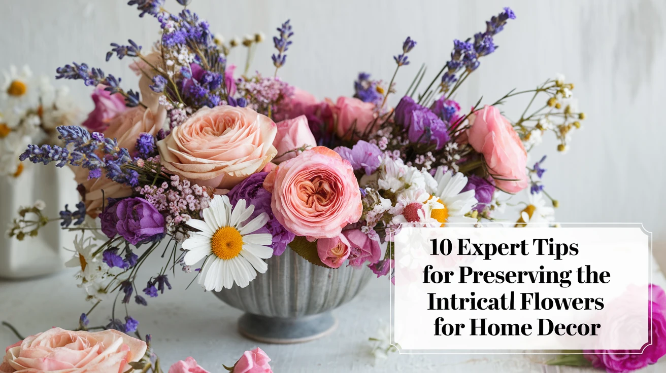 10 Expert Tips for Preserving Flowers for Home Decor
