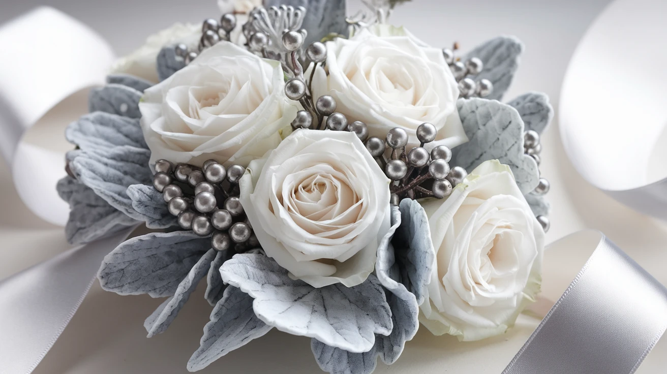1. Classic Silver and White