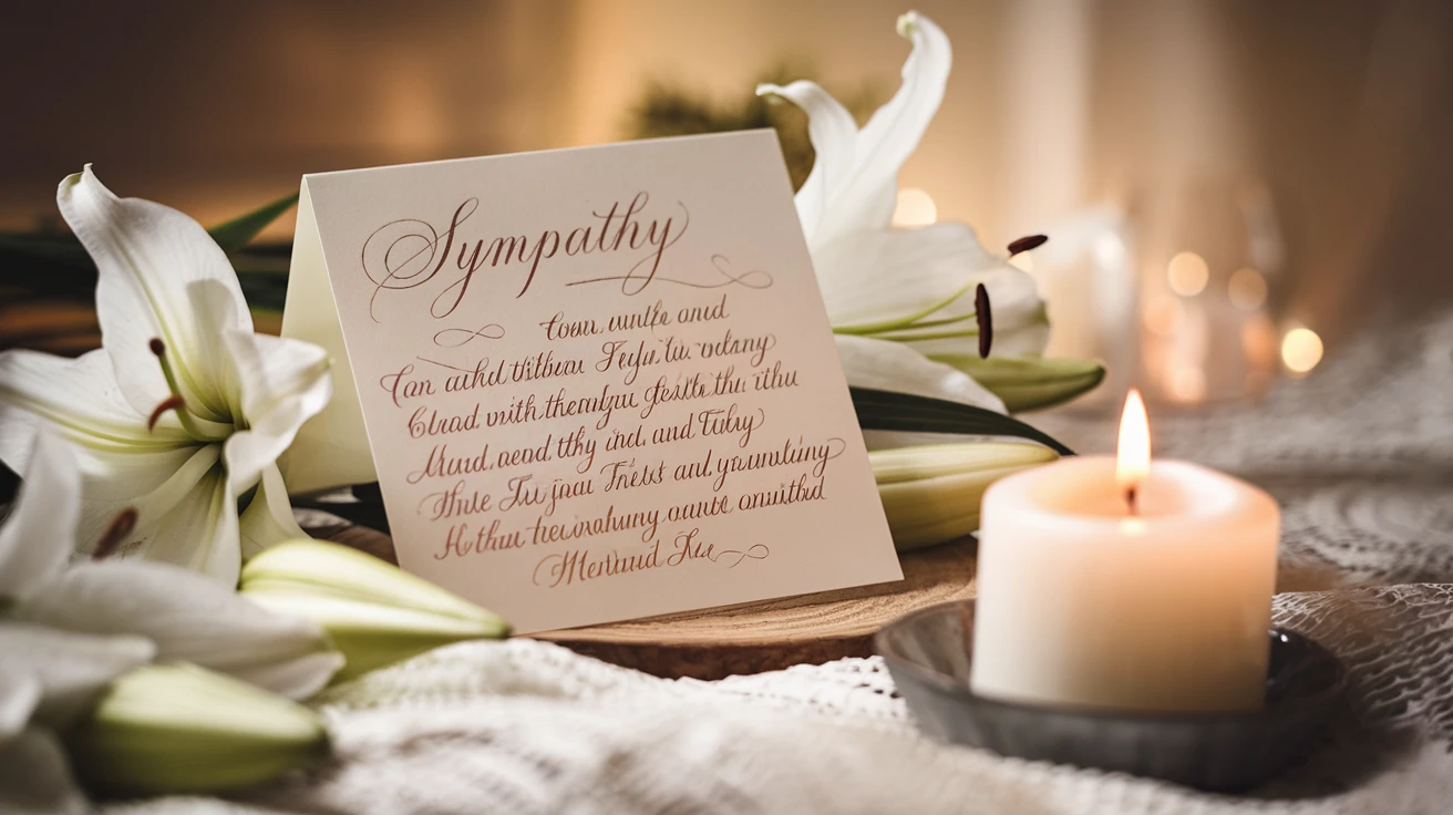 1. Traditional Sympathy Messages