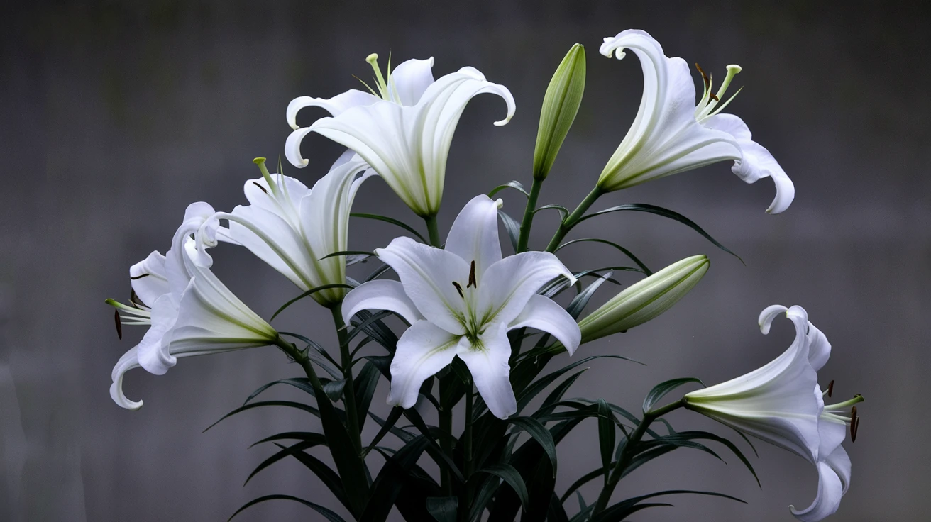 1. White Lilies