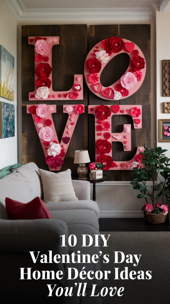 10 DIY Valentine’s Day Home Decor Ideas You’ll Love