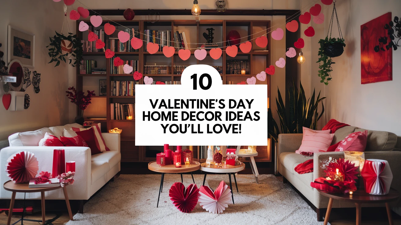 10 DIY Valentine's Day Home Decor Ideas You'll Love