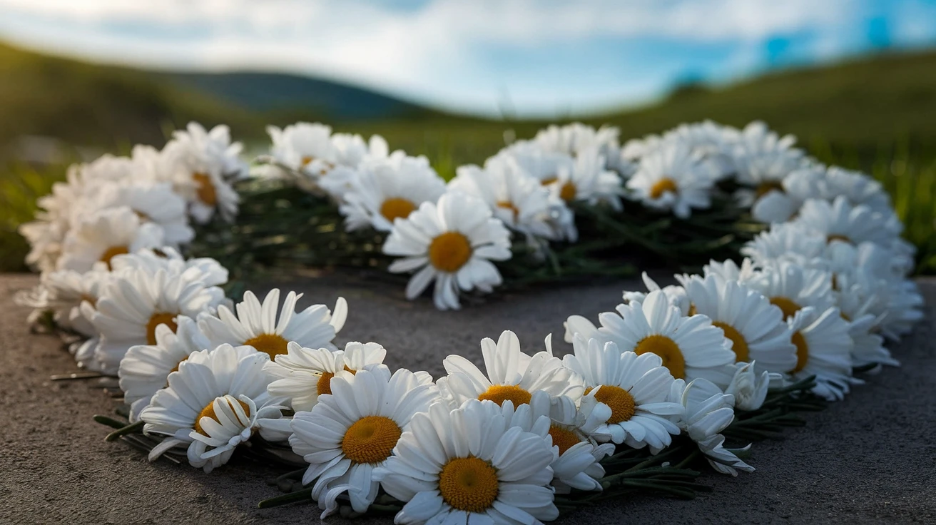 11. White Daisies