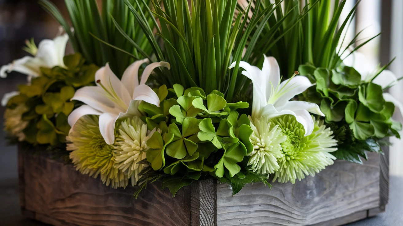 2. The Lucky Shamrock Display