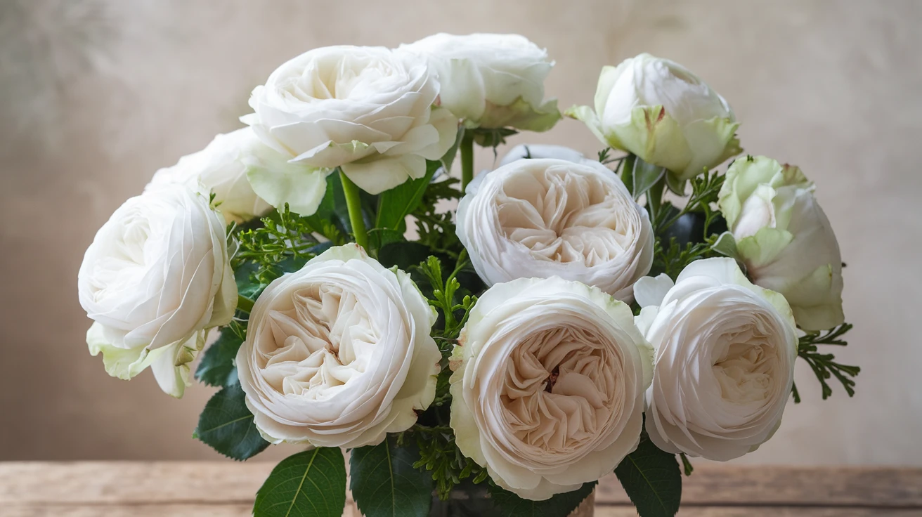 2. White Roses