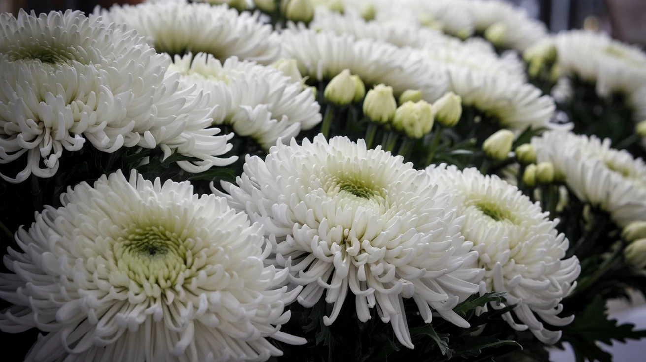 3. Chrysanthemums