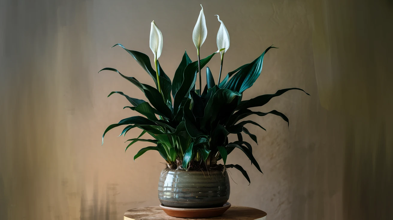 4. Peace Lily Plants