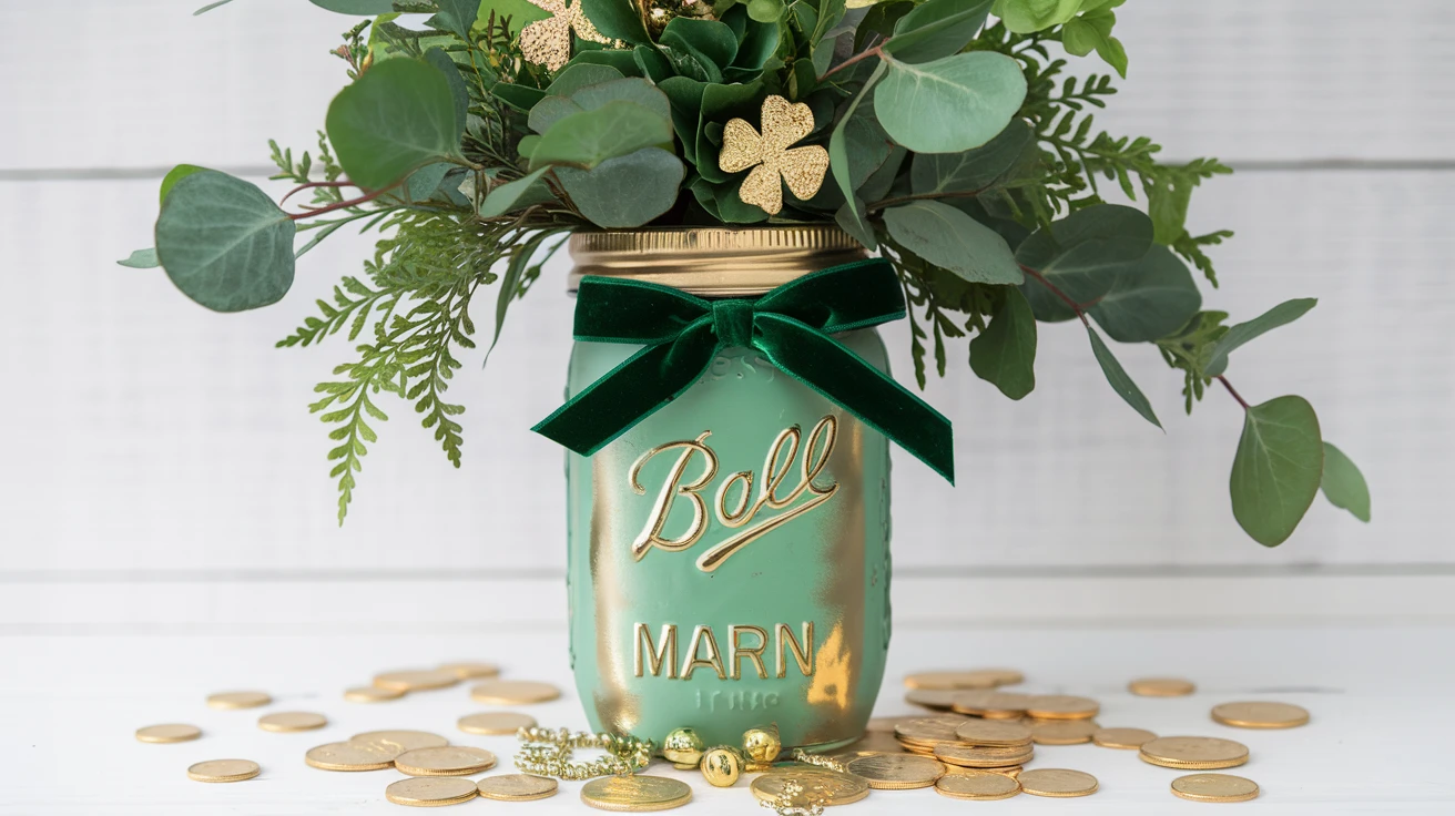 5. Golden Coins and Greenery