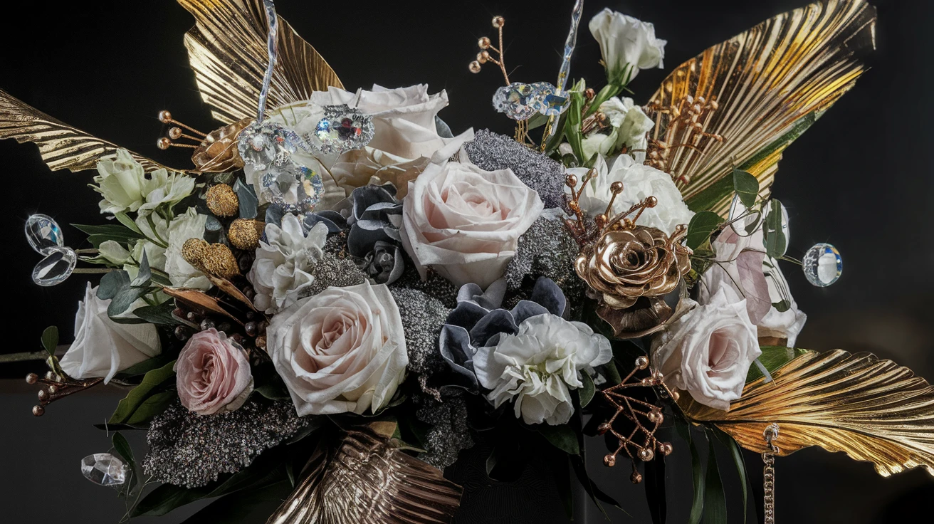 8. Mixed Media Luxury Arrangements