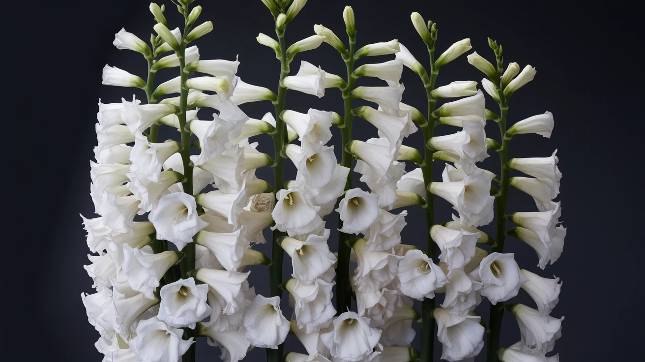 8. White Gladioli