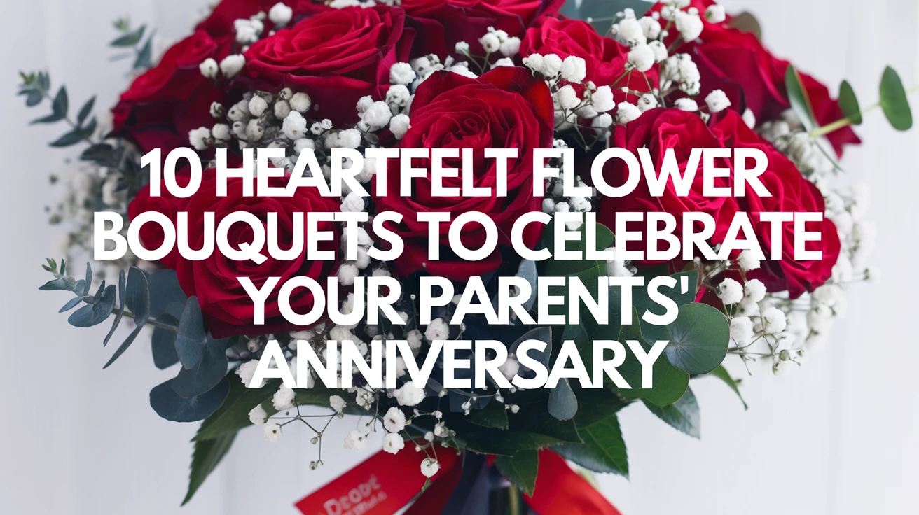 10 Heartfelt Flower Bouquets to Celebrate Your Parents' Anniversary