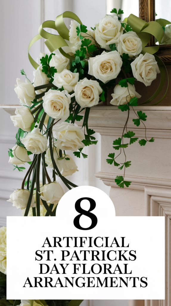 8 Artificial St. Patricks Day Floral Arrangements That Look Just Like Fresh Flowers!
