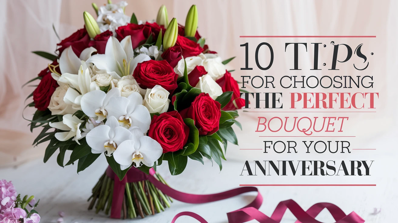 10 Tips for Choosing the Perfect Bouquet for Your Anniversary