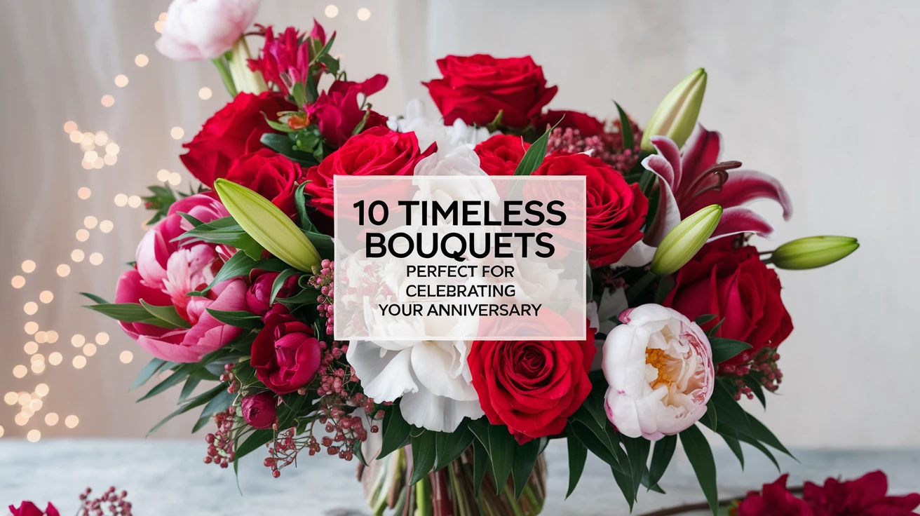10 Timeless Bouquets Perfect for Celebrating Your Anniversary