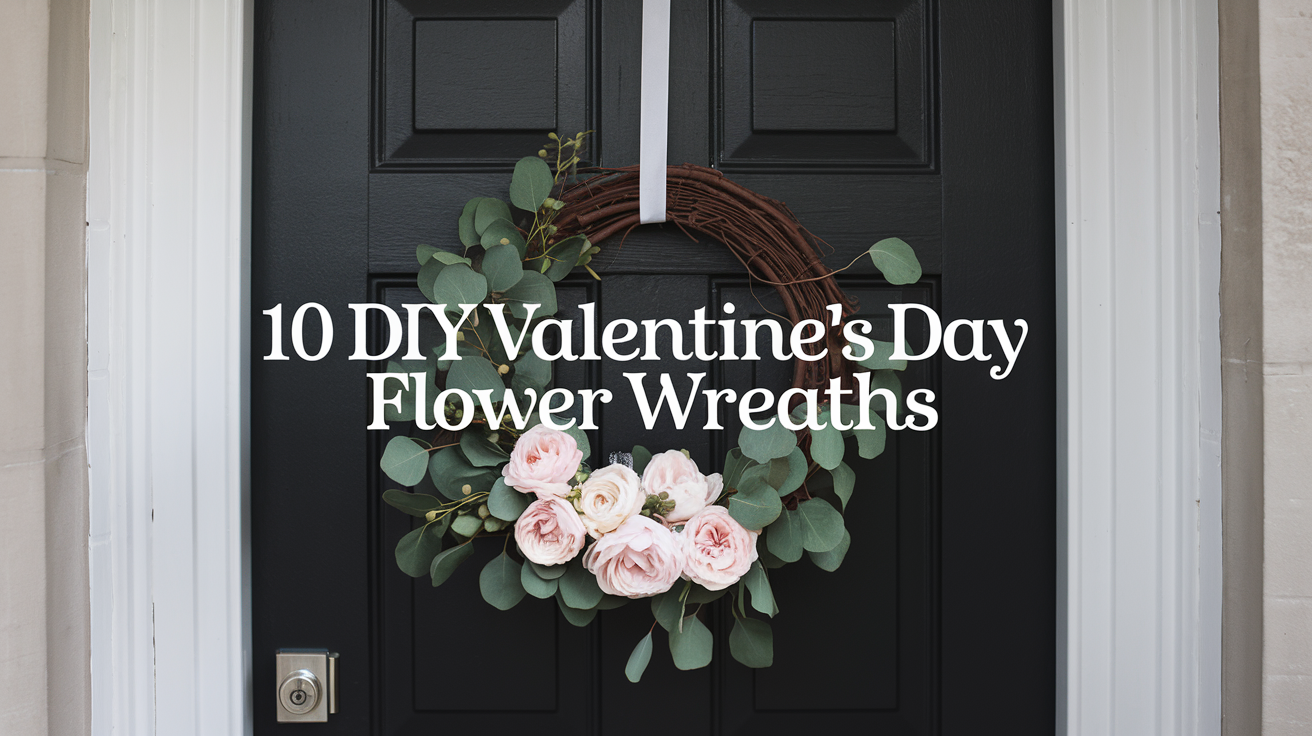 10 DIY Valentine's Day Wreaths for Your Front Door