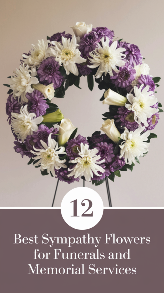 12 Best Sympathy Flowers for Funerals and Memorial Services