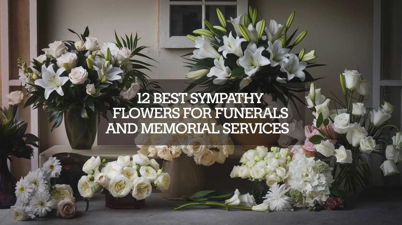 12 Best Sympathy Flowers for Funerals and Memorial Services