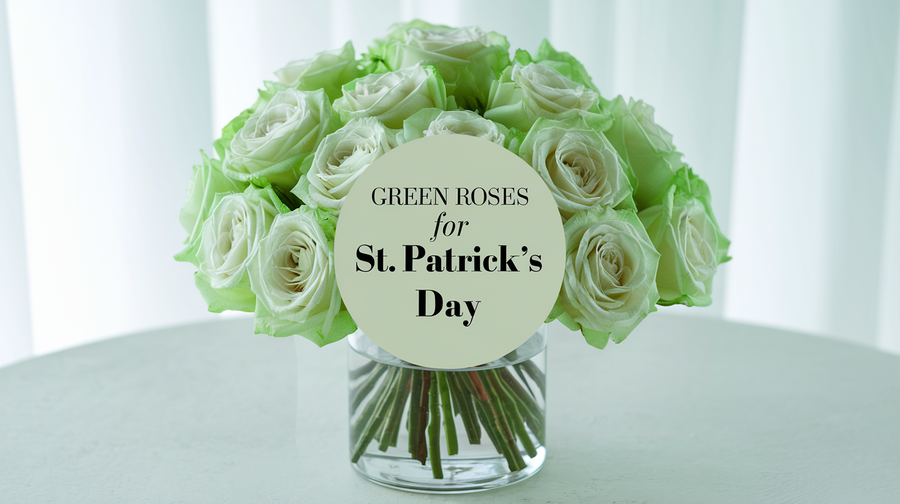 7 Unique Ways to Use Green Roses in Your St. Patrick's Day Flower Arrangements