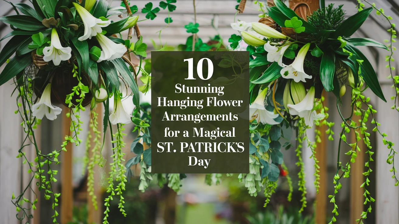 10 Stunning Hanging Flower Arrangements for a Magical St. Patricks Day