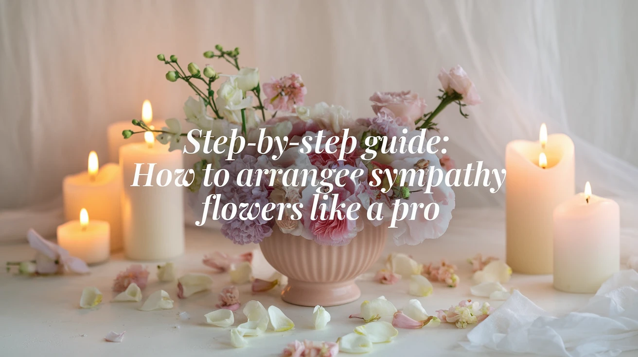 Step-by-Step Guide: How to Arrange Sympathy Flowers Like a Pro