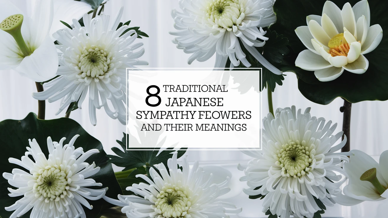 8 Traditional Japanese Sympathy Flowers and Their Meanings