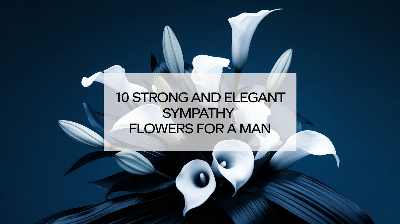 10 Strong and Elegant Sympathy Flowers for a Man