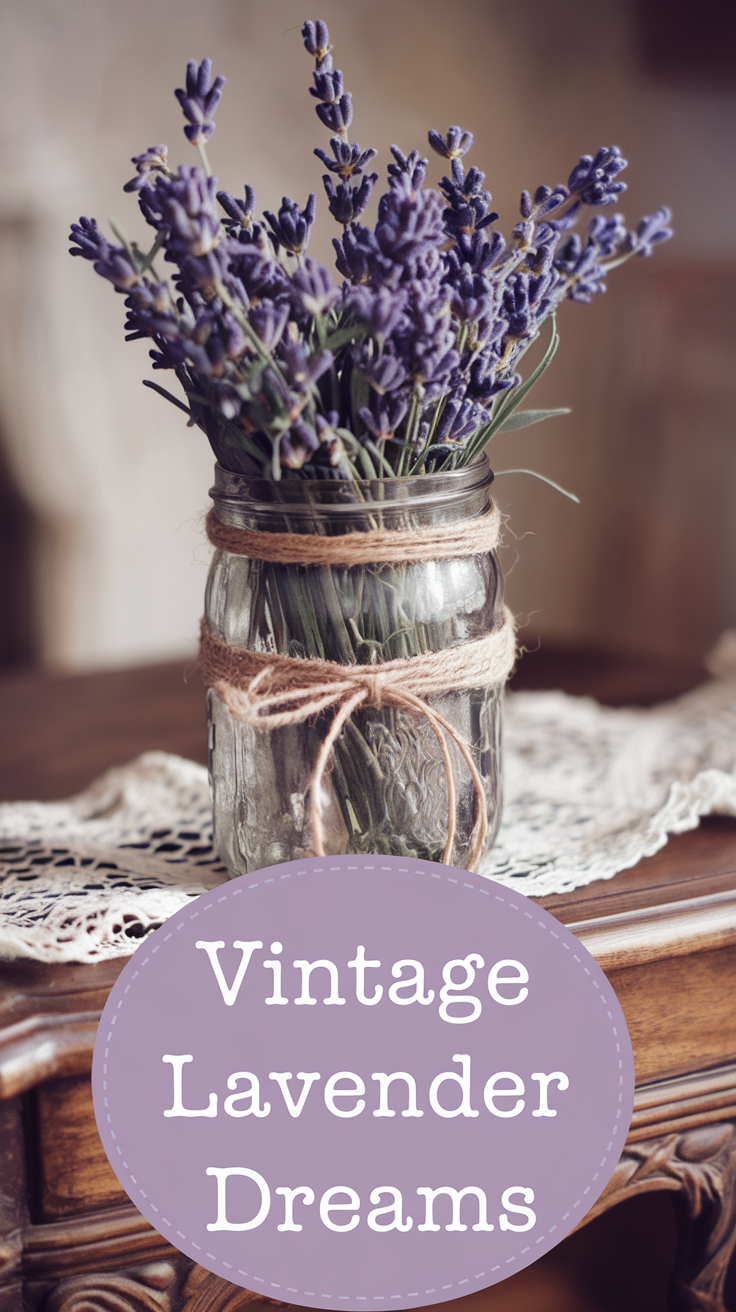 Vintage Lavender Dreams