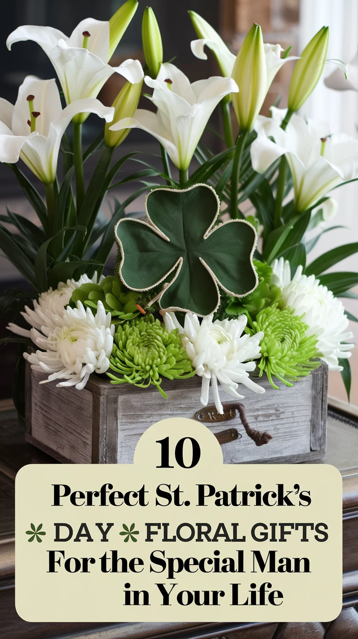 10 Perfect St. Patrick's Day Floral Gifts for the Special Man in Your Life