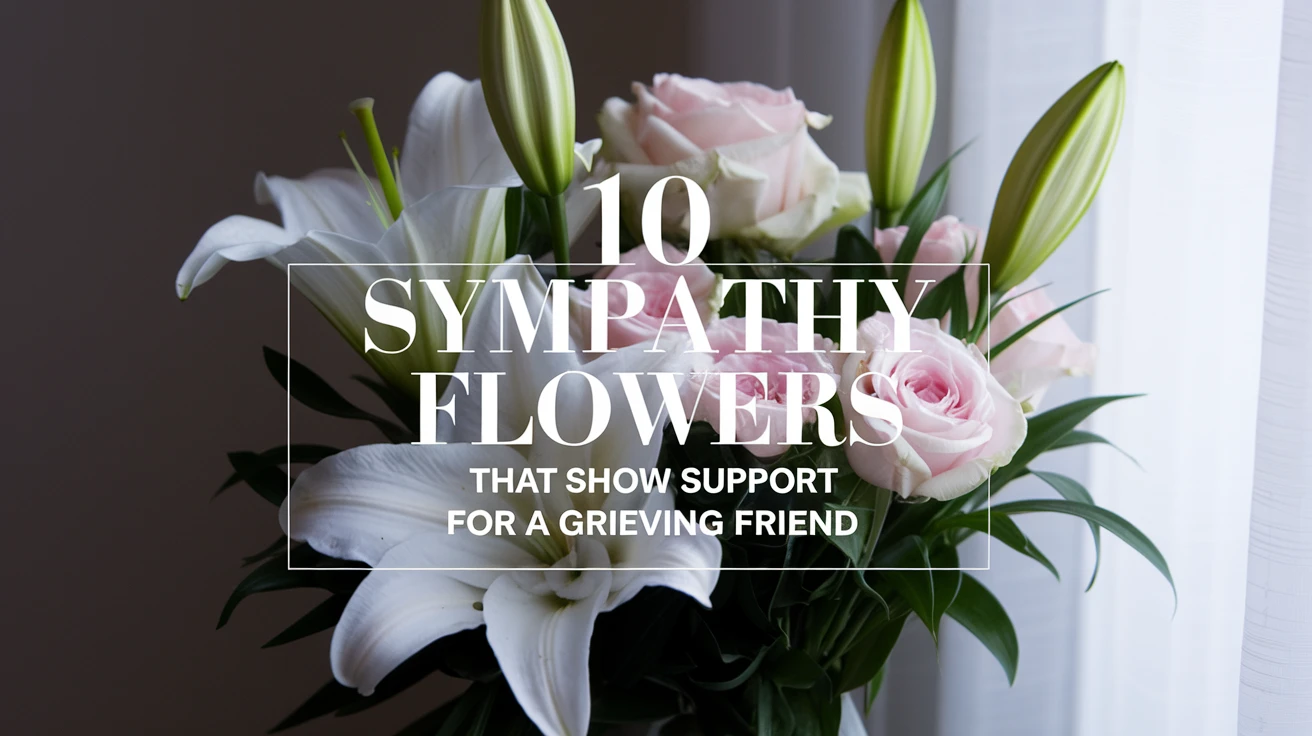 10 Sympathy Flowers That Show Support for a Grieving Friend