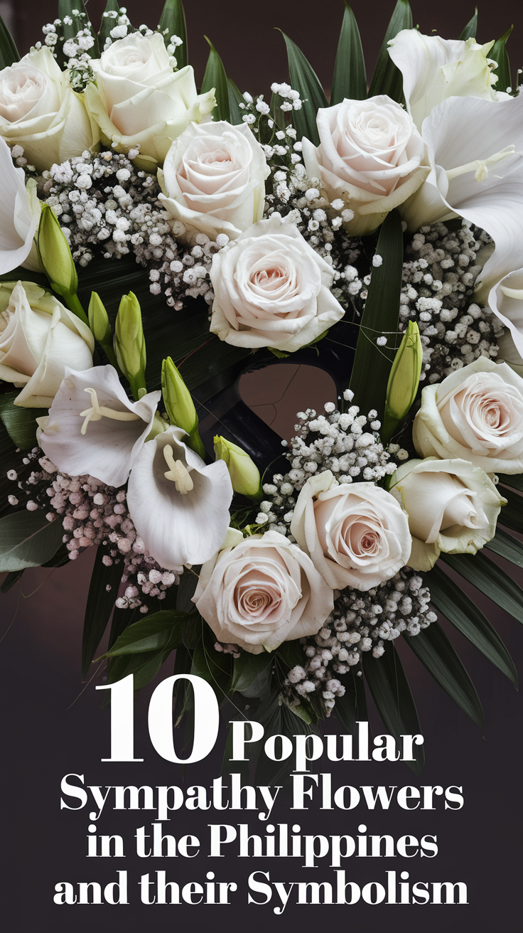 10 Popular Sympathy Flowers in the Philippines and Their Symbolism