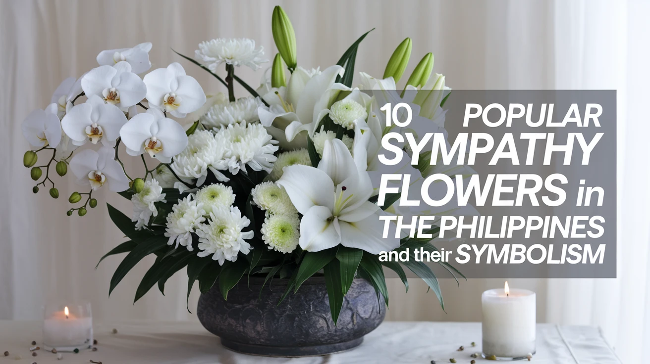 10 Popular Sympathy Flowers in the Philippines and Their Symbolism