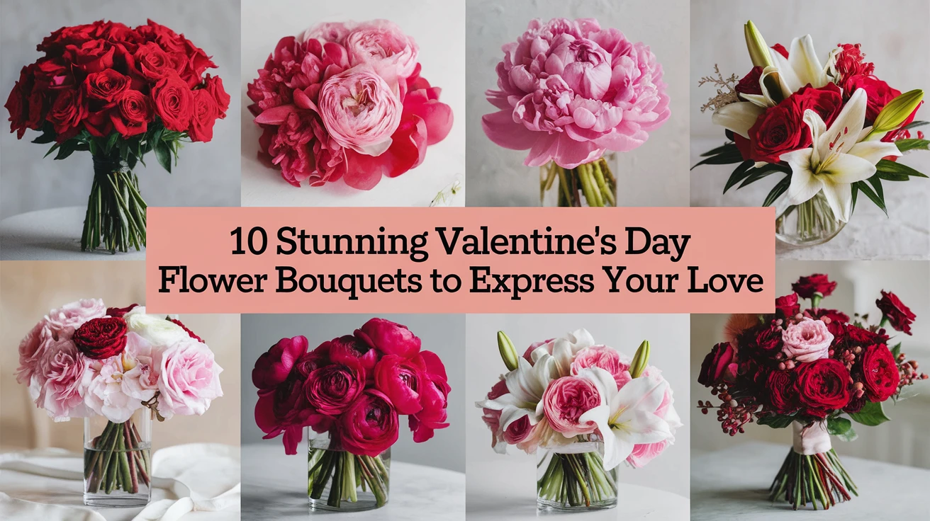 10 Stunning Valentine's Day Flower Bouquets to Express Your Love
