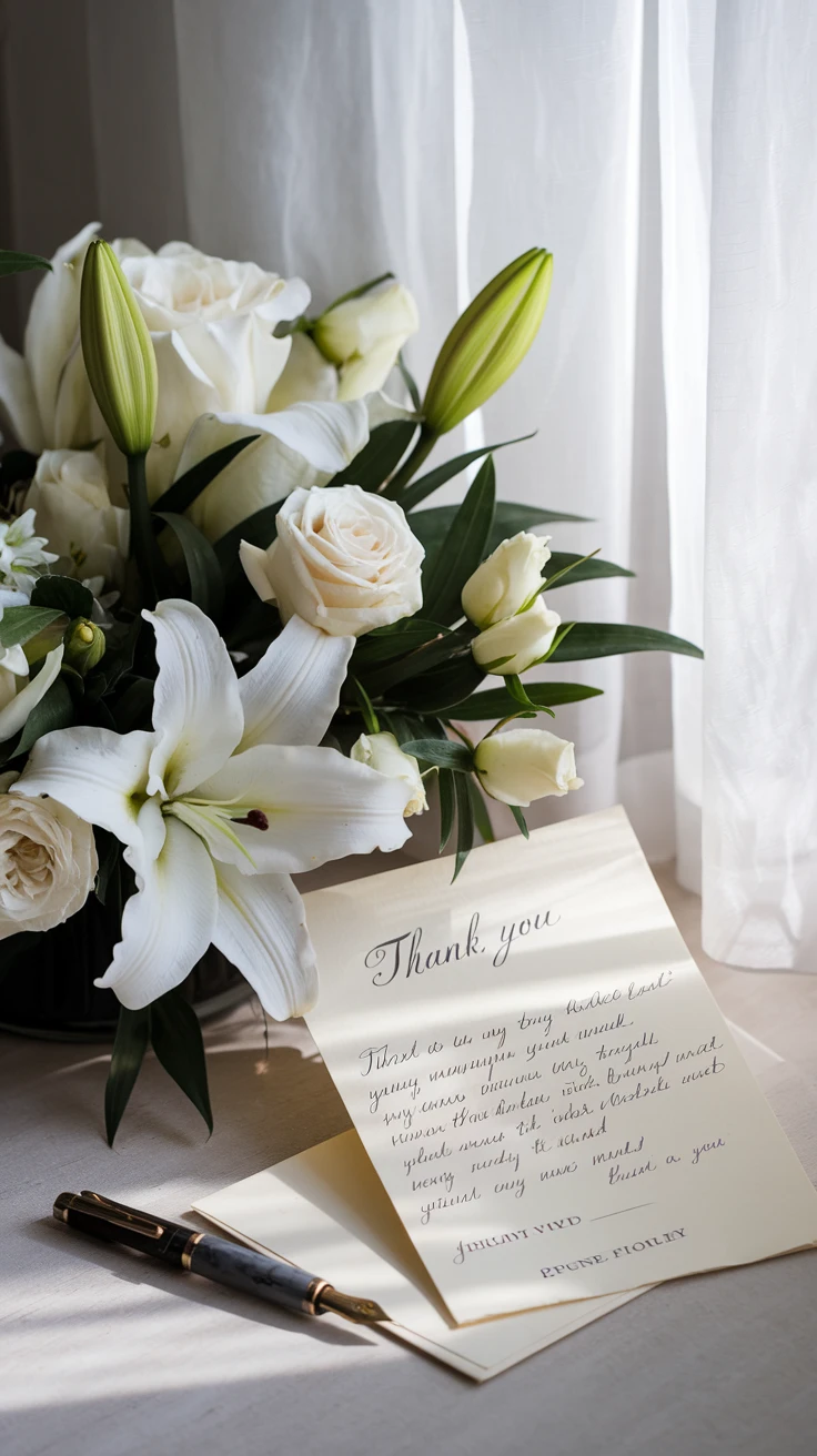 Classic and timeless sympathy message ideas