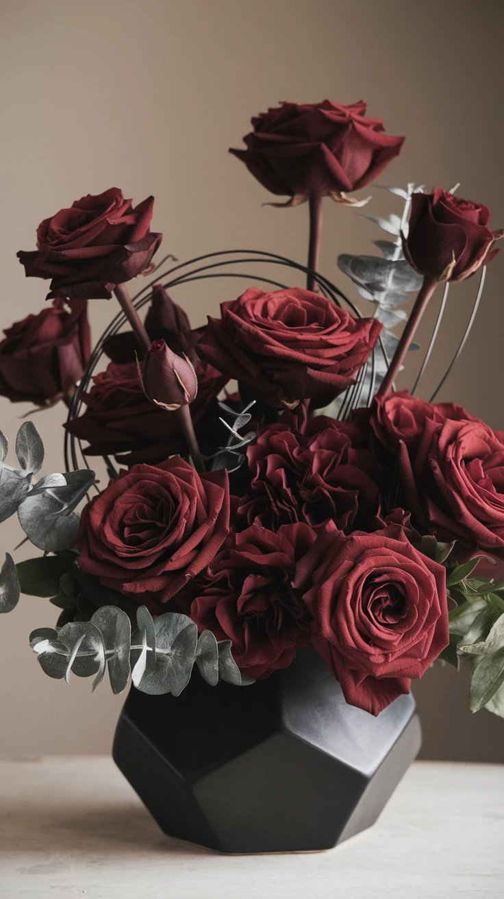 1. Classic Red Roses with a Modern Twist