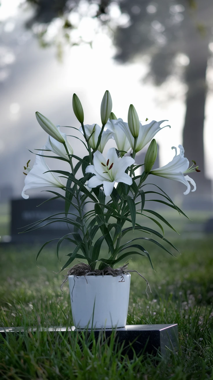 1. Traditional Easter Lilies: A Timeless Tribute