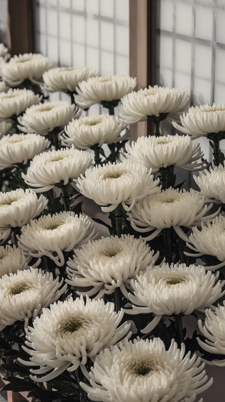 1. White Chrysanthemums (Baek-guk)