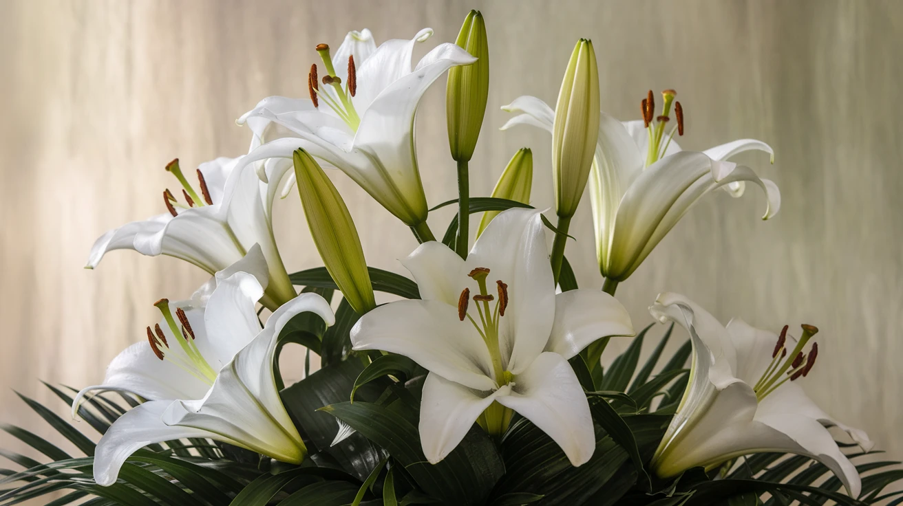 1. White Lilies (Azucena)