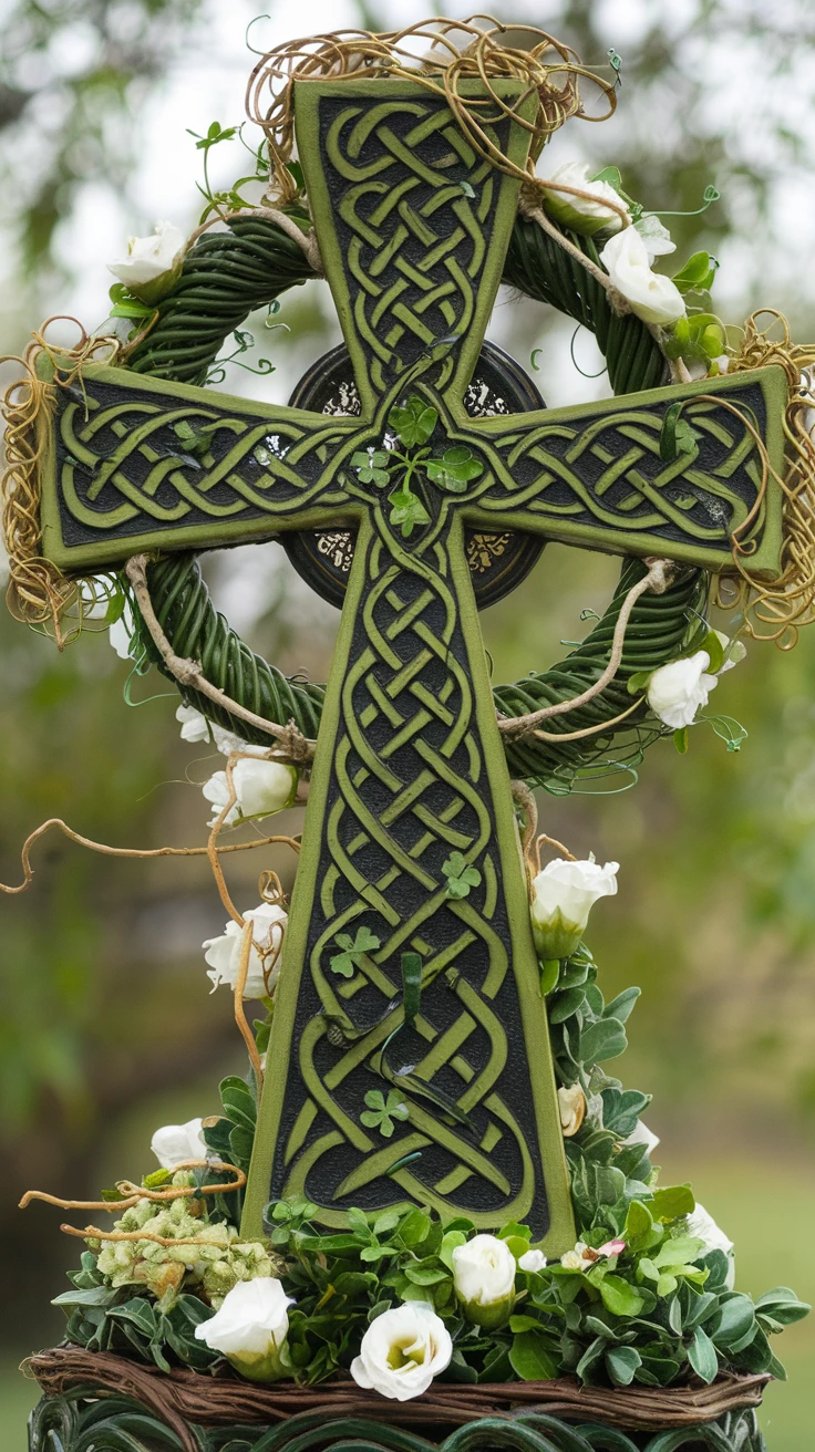 10. Celtic Cross Centerpiece