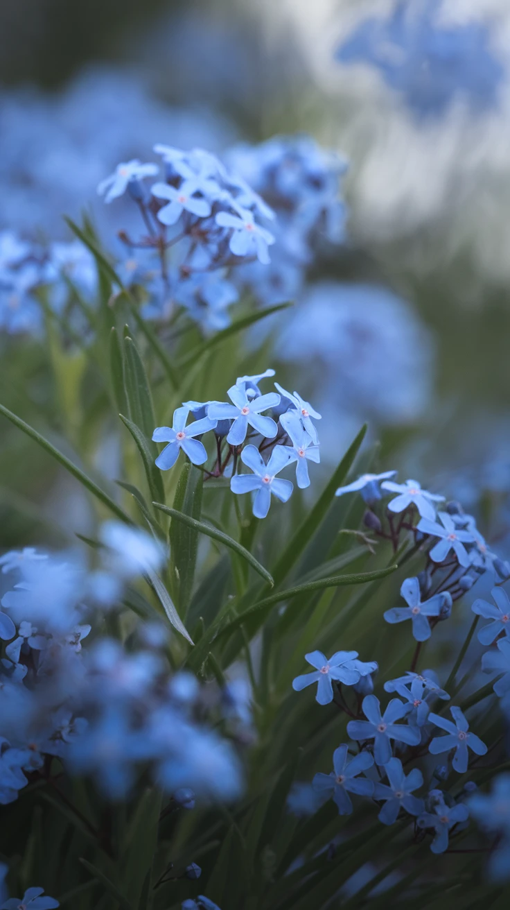 10. Forget-Me-Nots - Remembrance and Connection