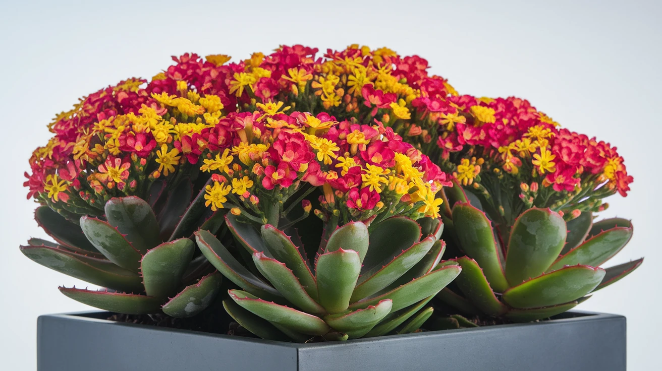 10. Kalanchoe (Kalanchoe blossfeldiana)