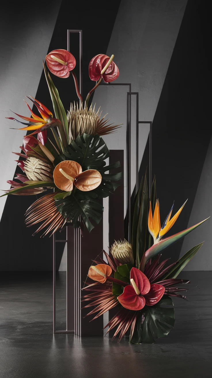10. Modern Golden Jubilee Arrangement
