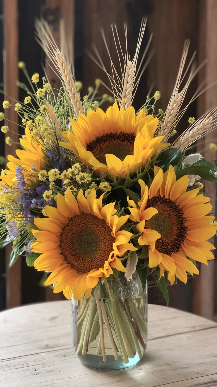 10. Sunflowers