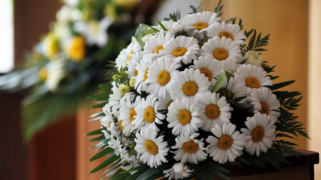 10. White Daisies