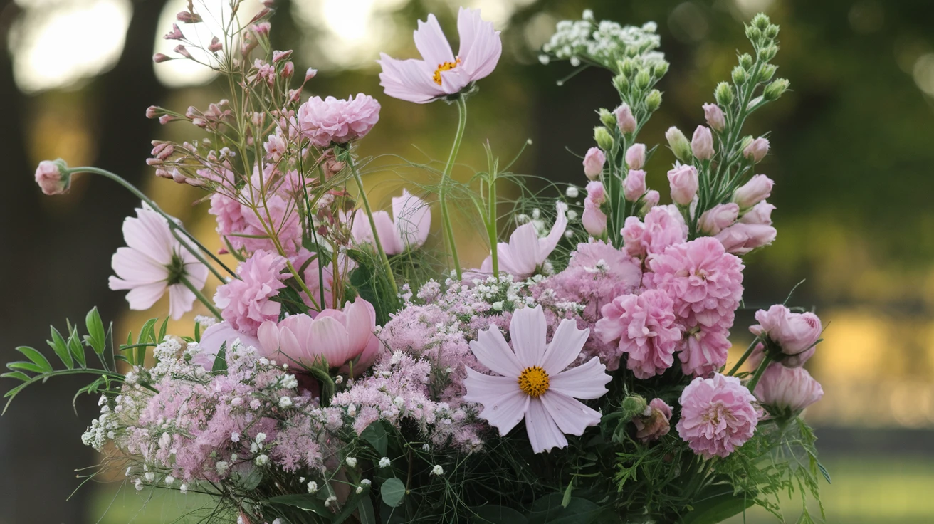10. Wild and Free Pink Meadow Mix