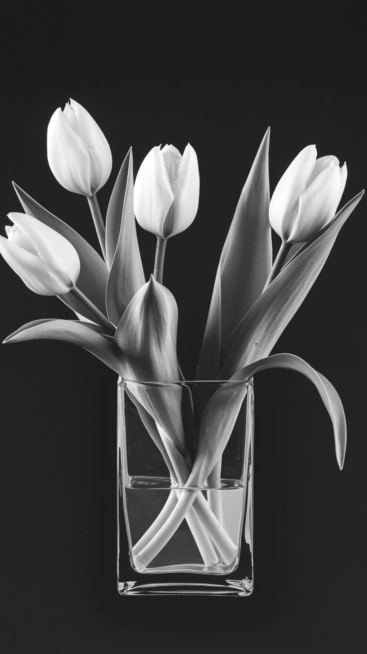12. Minimalist Mono-Floral Design