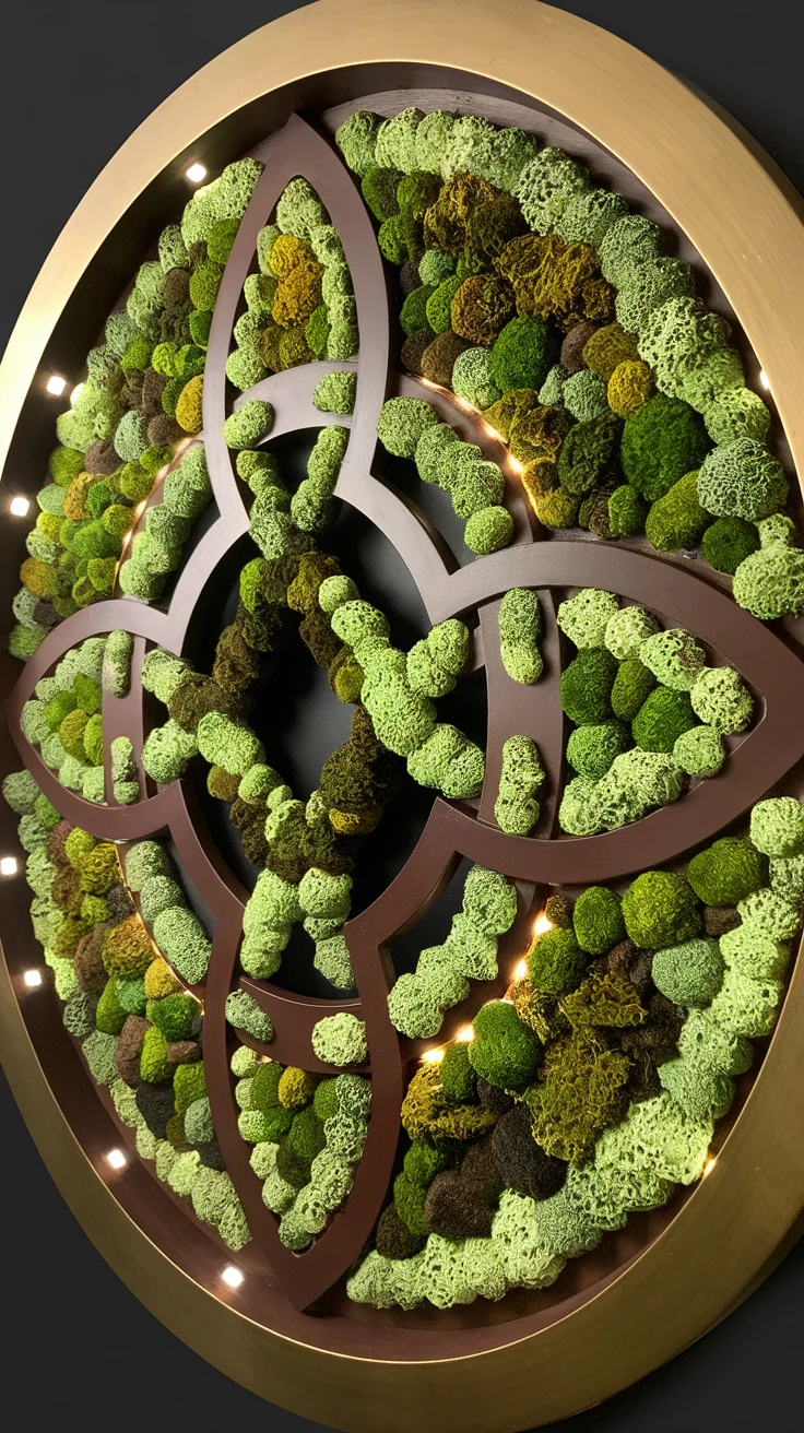 12. Preserved Moss Art