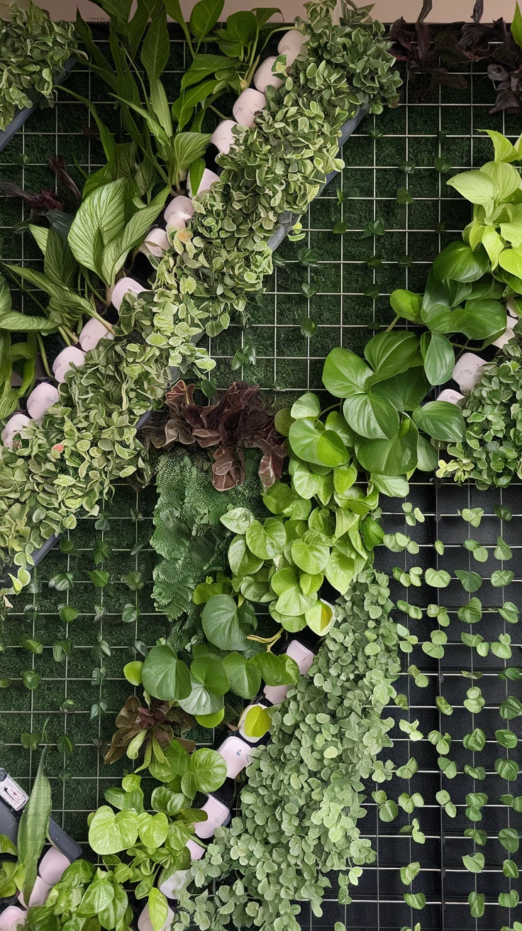 13. Living Plant Wall
